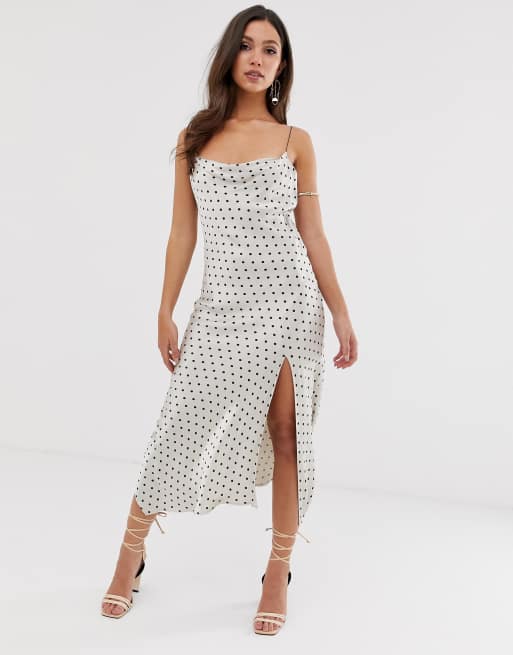 Bec and bridge white polka sales dot dress