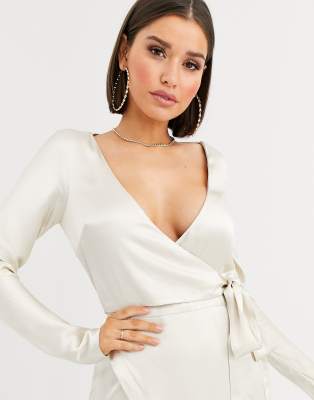 bec and bridge pascal wrap dress