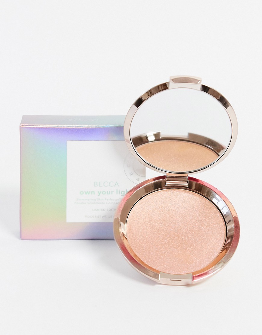 BECCA Shimmering Skin Perfector Pressed Highlighter - Own Your Light-Pink