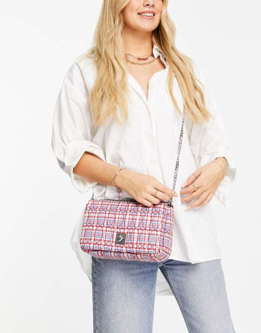 Becksondergaard Textured Crossbody Bag Pink ASOS