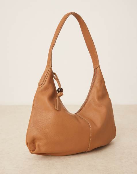 Becksondergaard - Gema - Borsa da spalla in pelle color cuoio - view 1