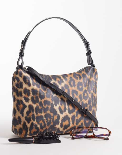Becksondergaard ginny coated shoulder bag in leopard print, 2 of 4