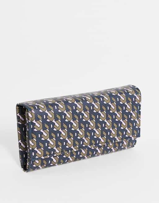 Becksöndergaard large graphic purse in brown