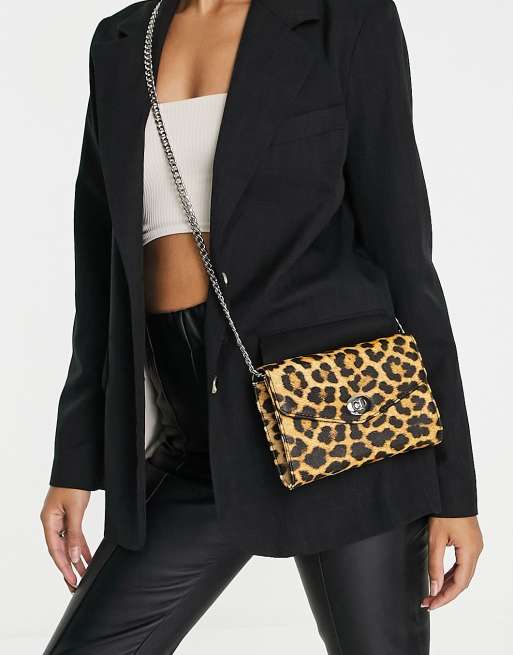 Cheetah print best sale clutch bag