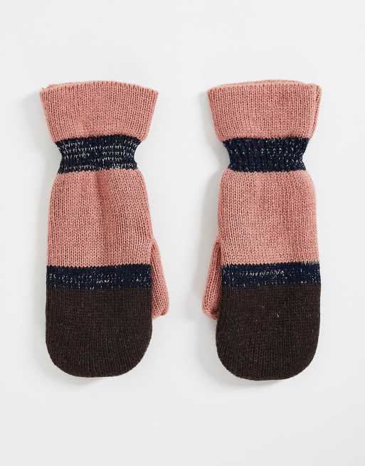 Becksondergaard - Moufles effet color block - Sable