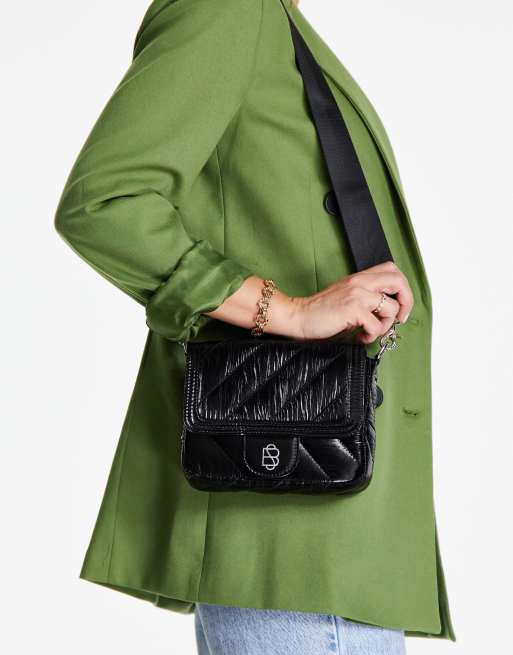 Becksöndergaard - Polstret sort crossbody-taske