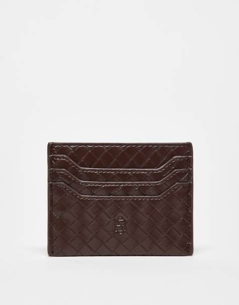 Becksondergaard - Rallo Lottie - Portacarte intrecciato marrone cioccolato - view 1
