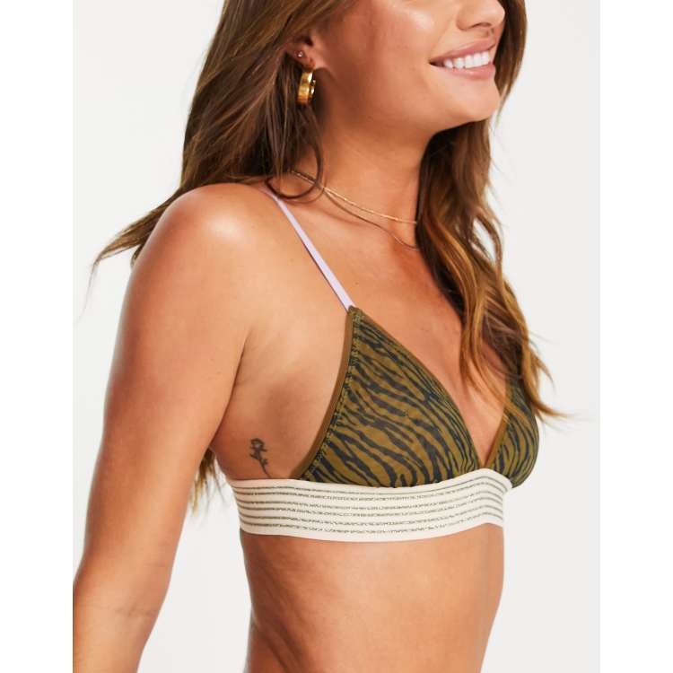 Reggiseno store verde militare