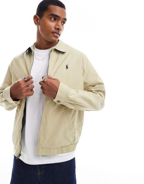 Beige Harrington jakke fra Polo Ralph Lauren - view 1
