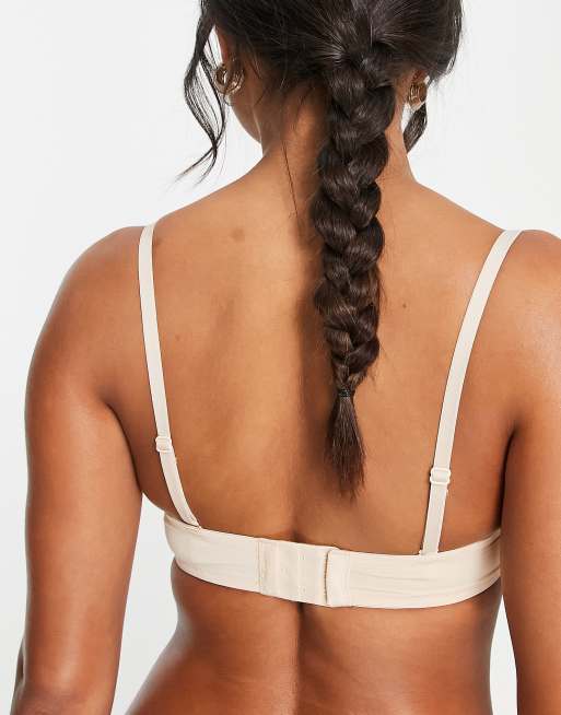 Beige, stroppeløs strapless bandeau-BH fra Dorina Michelle, 2 af 4