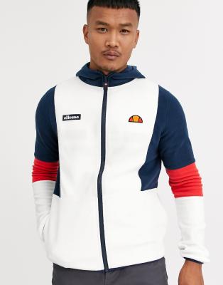 фото Светлая флисовая куртка ellesse sotto-белый