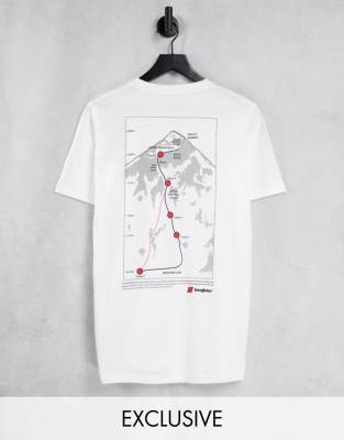 фото Белая футболка berghaus 1975 everest expedition – эксклюзивно для asos-белый