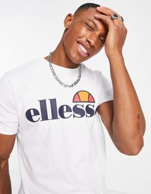 фото Белая футболка ellesse-белый