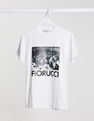 фото Белая футболка fiorucci-белый