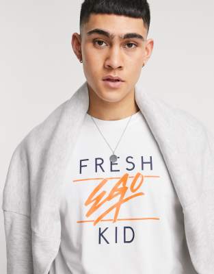 фото Белая футболка fresh ego kid big heritage-белый