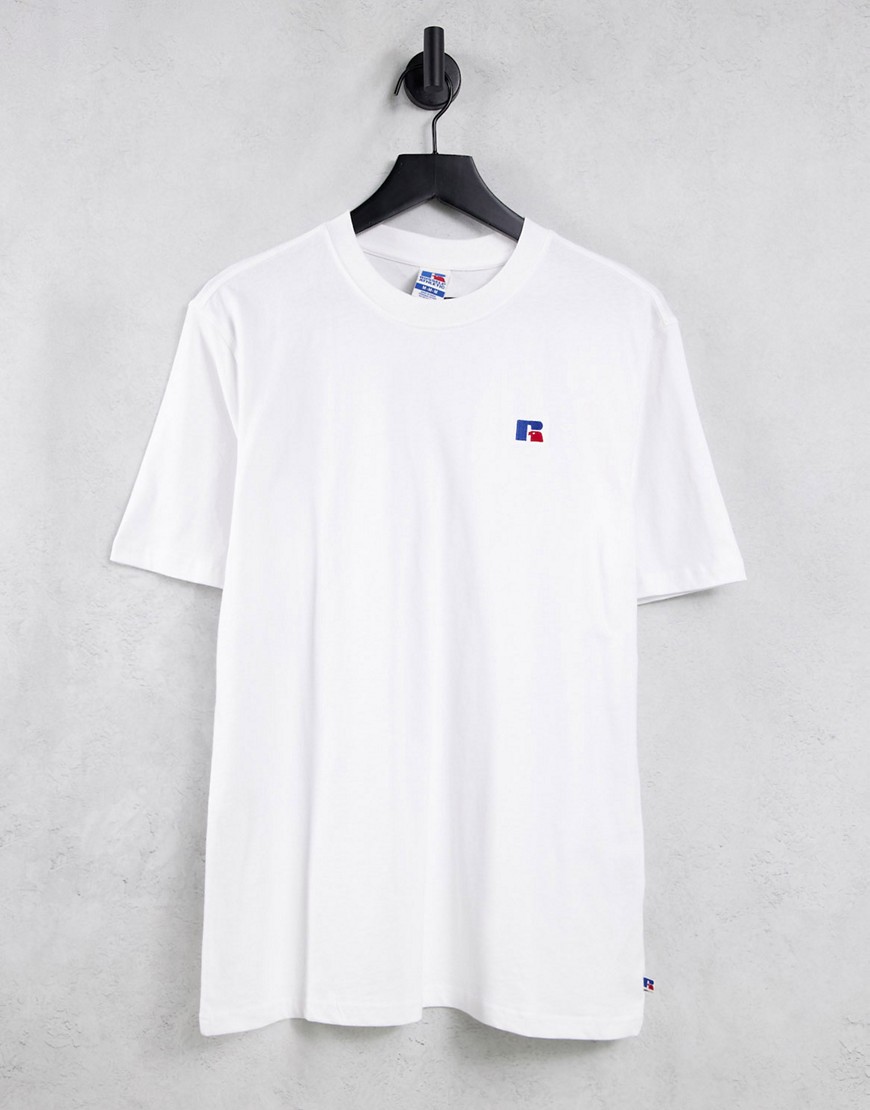 Белая футболка -Белый Russell Athletic 103364831