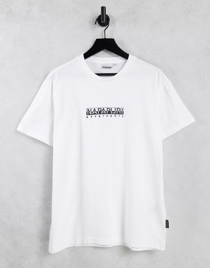 Белая футболка с логотипом -Белый Napapijri 103559016