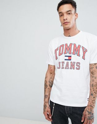 tommy jeans white t shirt