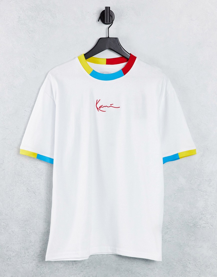 Белая футболка с маленьким логотипом -Белый Karl Kani 11764190