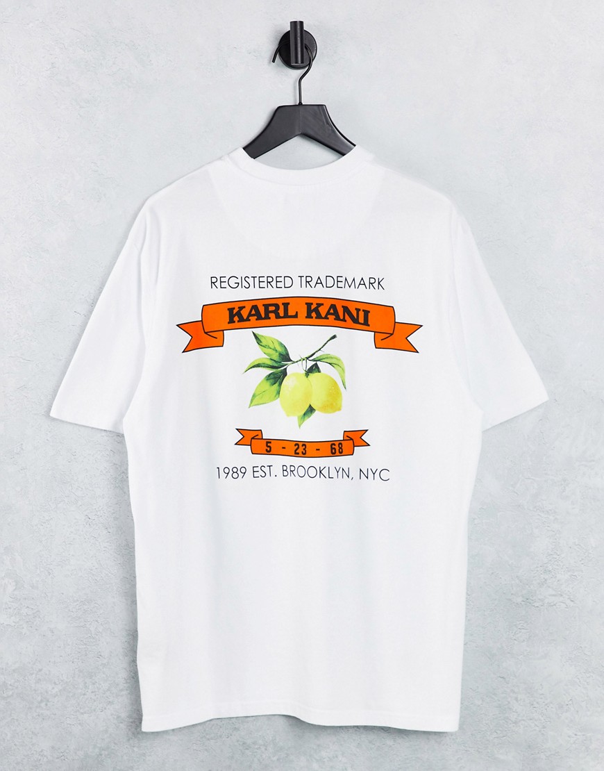 Белая футболка с маленьким логотипом -Белый Karl Kani 11809073