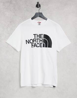 Футболки с принтом  Asos Белая футболка The North Face Standard-Белый