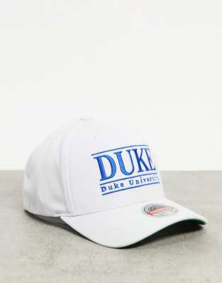 фото Белая кепка с логотипом "duke university" mitchell & ness ncaa-белый