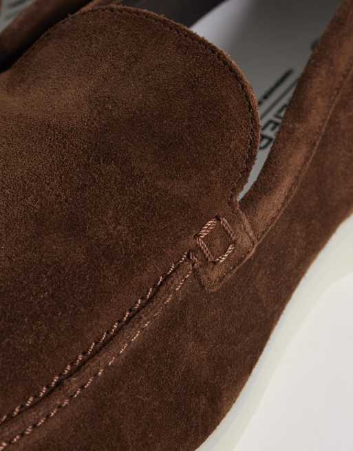 Belier - mocasines texturizados Amalfi en marrón, 3 de 4