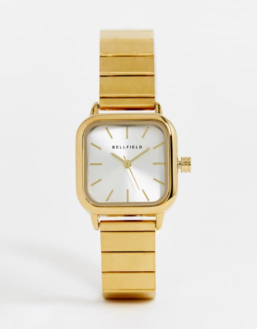 Gold watch outlet square