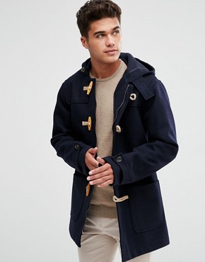 Men's Duffle Coats| Men's Hooded Coats | ASOS