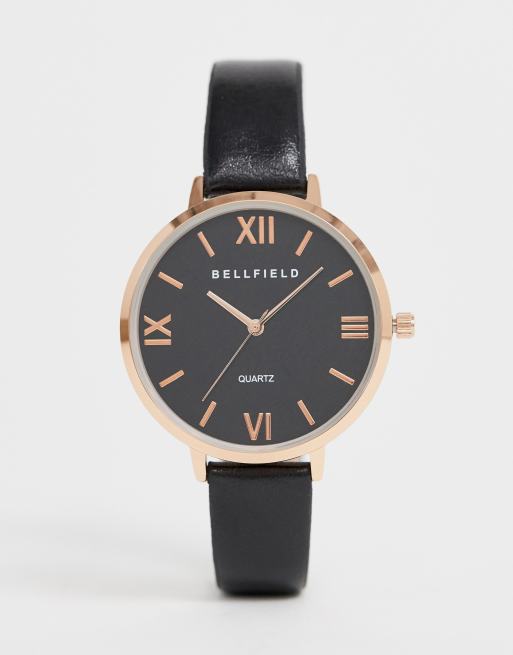 Bellfield Montre femme bracelet noir