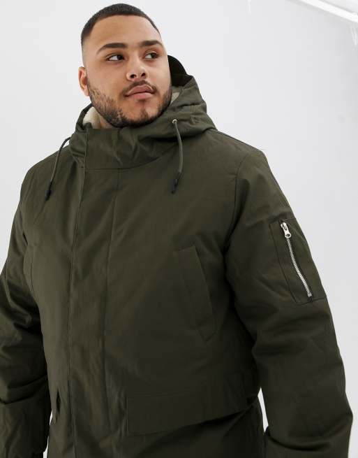 Bellfield borg lined parka sale