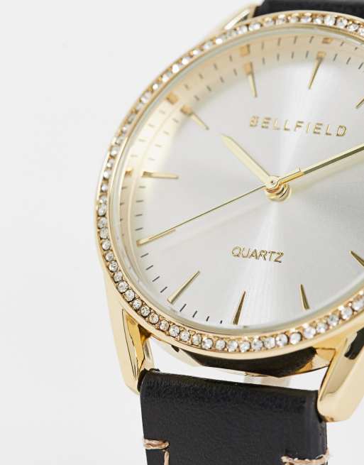 Bellfield louder watch with embellishment
