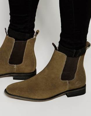 bellfield suede chelsea boots