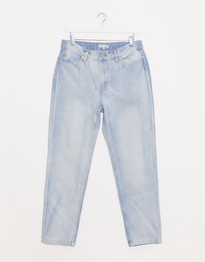 Bellfield Tapered Jeans In Light Wash-blues