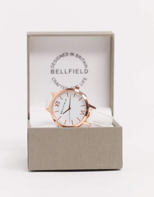 Bellfield two tone bracelet watch