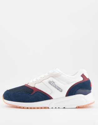 фото Бело-синие беговые кроссовки ellesse nyc 84-белый