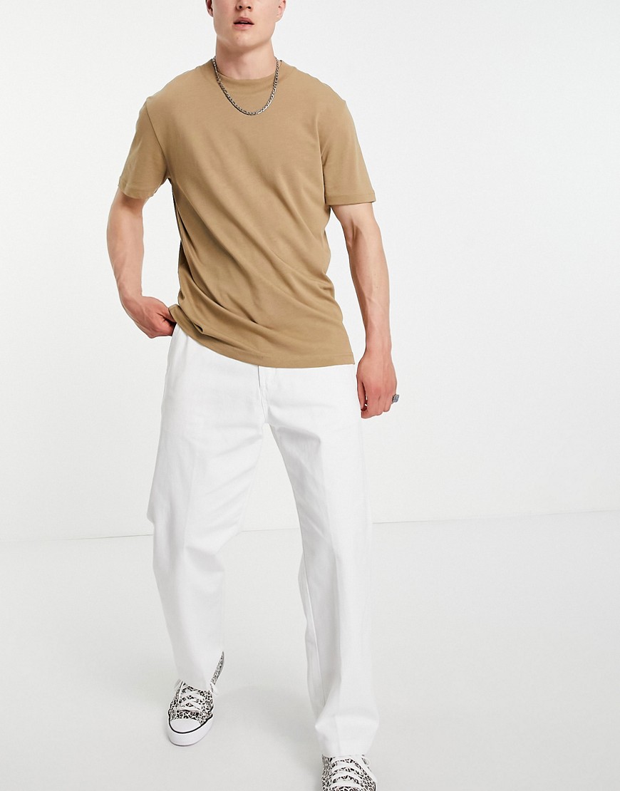 Белые брюки с накладными карманами -Белый Obey 11626772