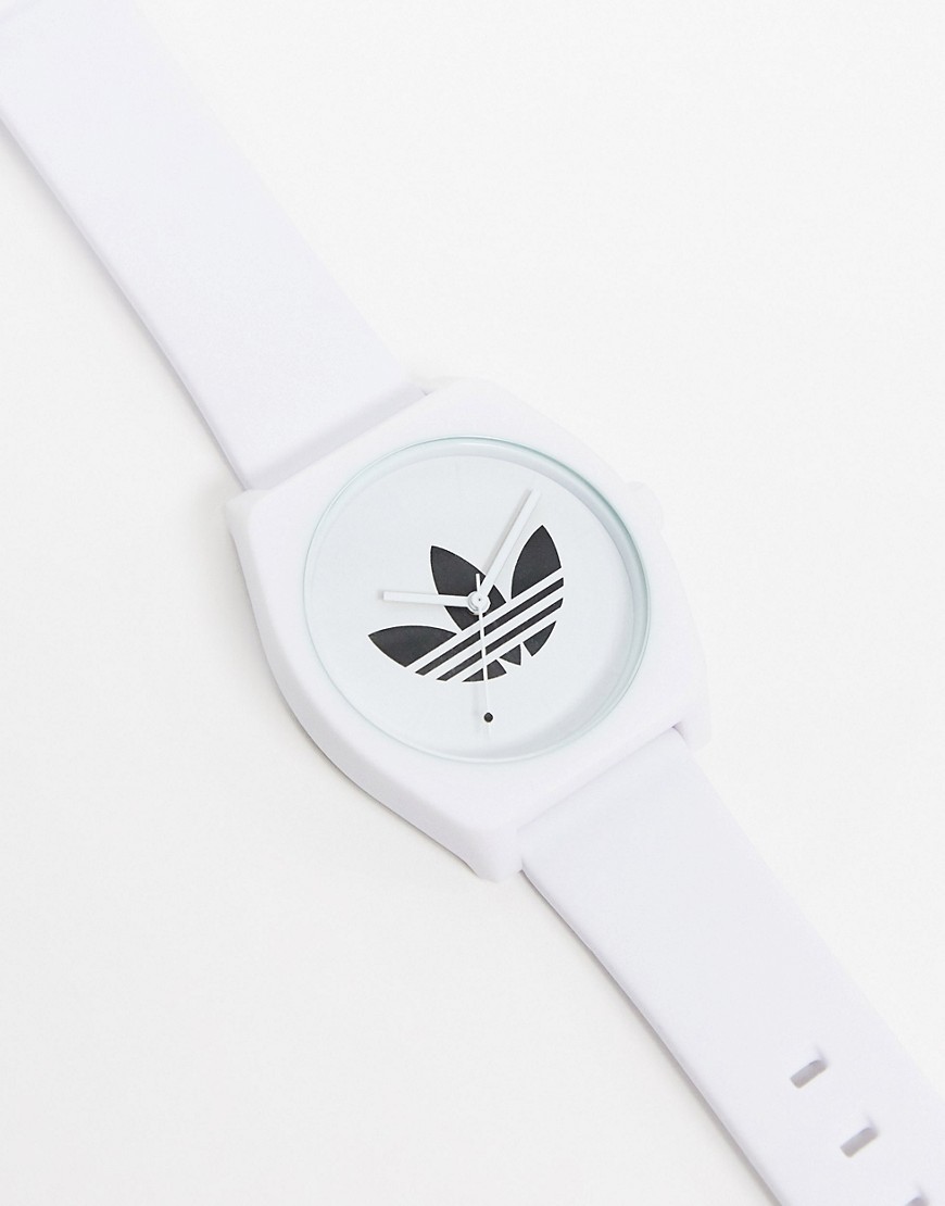 фото Белые часы с силиконовым ремешком adidas sp1 process-белый adidas originals