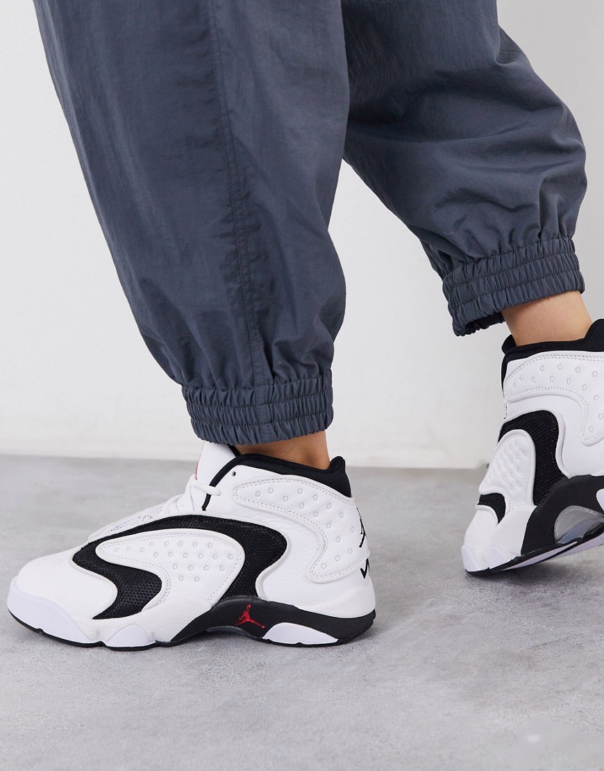 Белые/черные кроссовки Nike Air Jordan OG-Белый