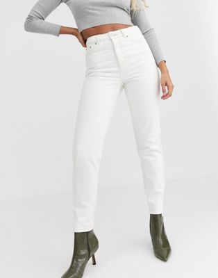 Zara белые джинсы котон женские