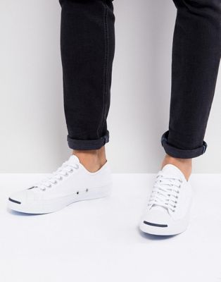 white jack purcell outfit