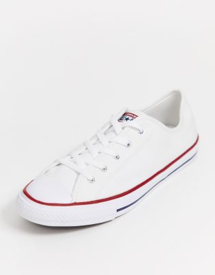 all star dainty white