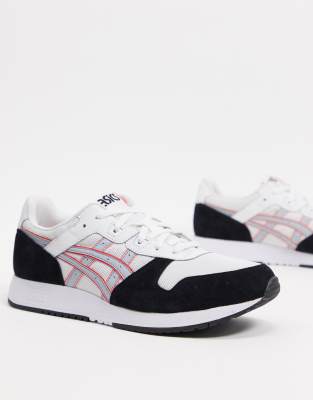 фото Белые классическое кроссовки asics sportstyle lyte-белый