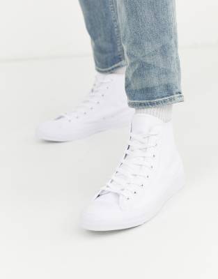 chuck taylor all star white leather