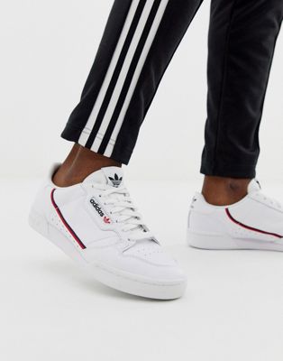Белые кроссовки adidas Originals Continental 80 G27706 | ASOS