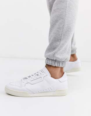 фото Белые кроссовки adidas originals continental 80 x home of classics-белый