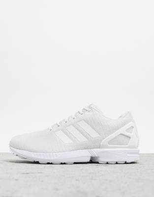 Белые кроссовки adidas Originals ZX Flux | ASOS