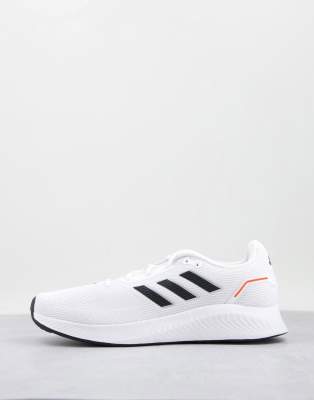   Asos Белые кроссовки adidas Running Falcon 2.0-Белый