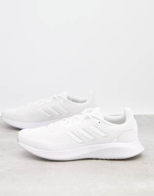   Asos Белые кроссовки adidas Running Falcon 2.0-Белый