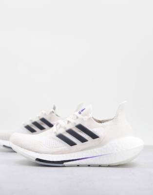 фото Белые кроссовки adidas running ultraboost 21 prime-белый adidas performance